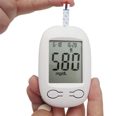 Kev ntsuas ntshav qabzib hauv ntshav Glucose Meter